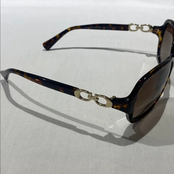 Coach Tortoise Shell Sunglasses - Picture 4 of 10